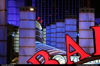Photo by airtrainer | Hors de la ville  Las Vegas Casino Strip Bally's night